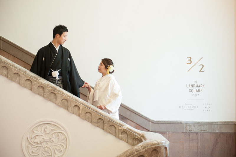 ONE PHOTOWEDDING OSAKA-JO_色打掛・着物が豊富