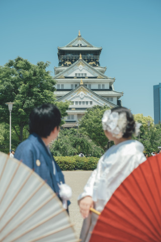ONE PHOTOWEDDING OSAKA-JO_大阪城公園・庭園