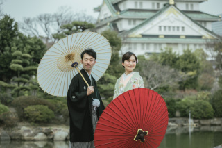 ONE PHOTOWEDDING OSAKA-JO_大阪城公園・庭園