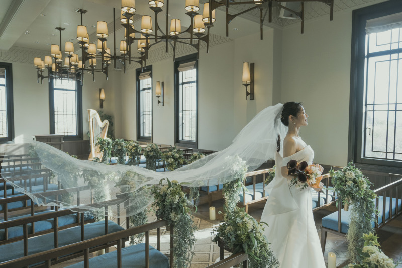 ONE PHOTOWEDDING OSAKA-JO_ウエディングドレスが豊富