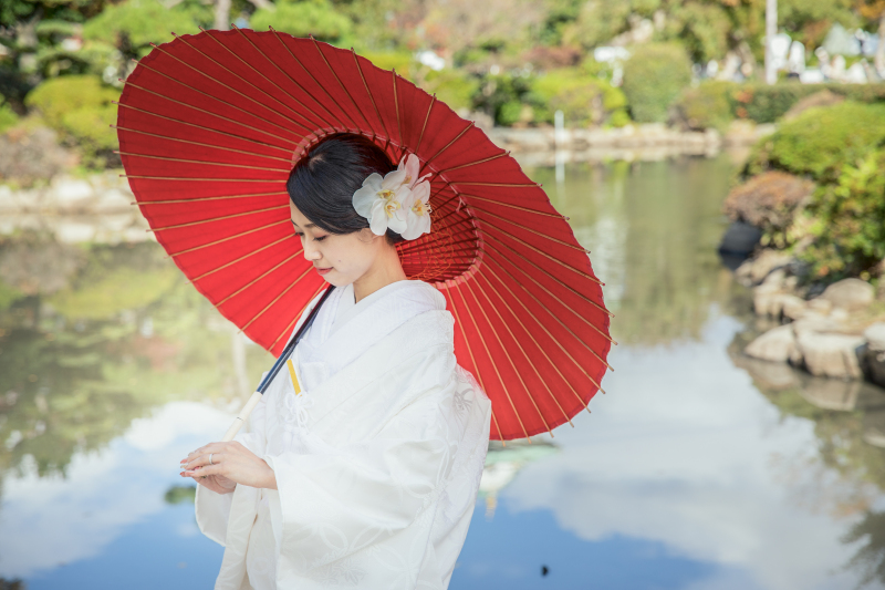 ONE PHOTOWEDDING OSAKA-JO_色打掛・着物が豊富