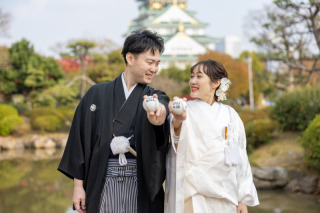 ONE PHOTOWEDDING OSAKA-JO_AUTUMN～紅葉～