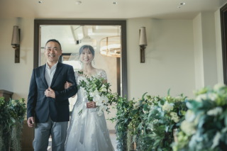ONE PHOTOWEDDING OSAKA-JO_チャペル　挙式風フォト