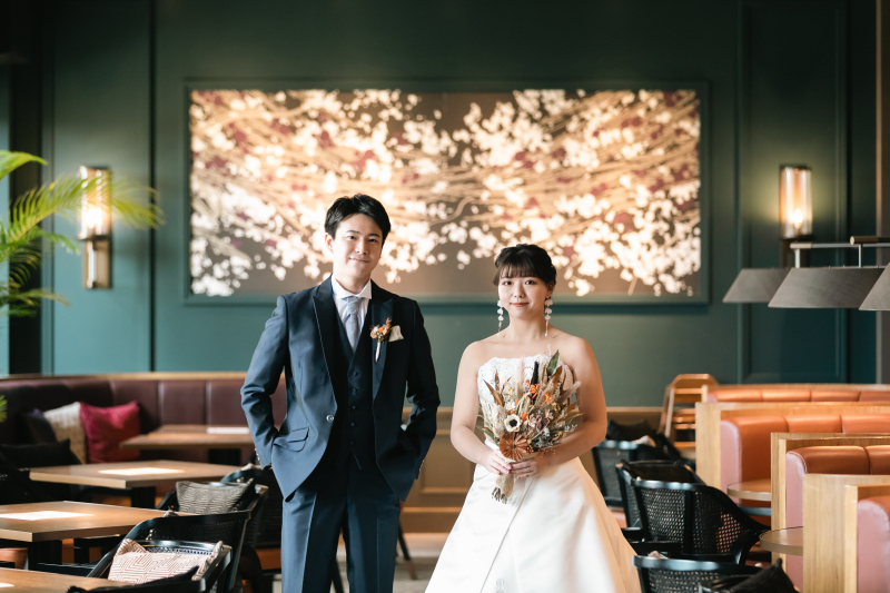 ONE PHOTOWEDDING OSAKA-JO_結婚式場で撮影できる