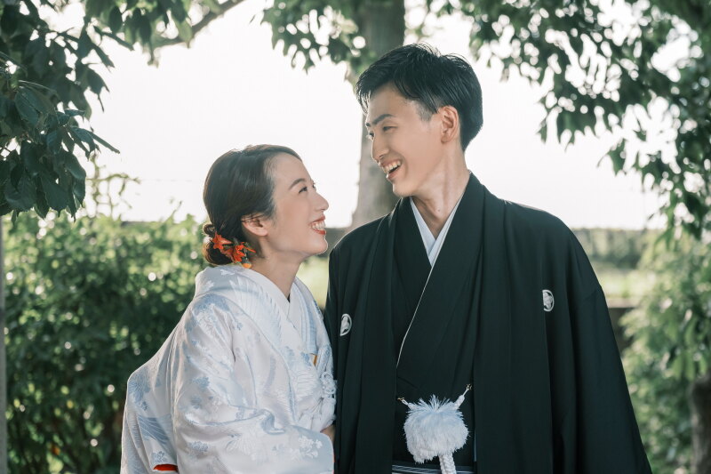 5~7月撮影限定【和装】大阪城をバックに輝く新緑と撮影するプラン