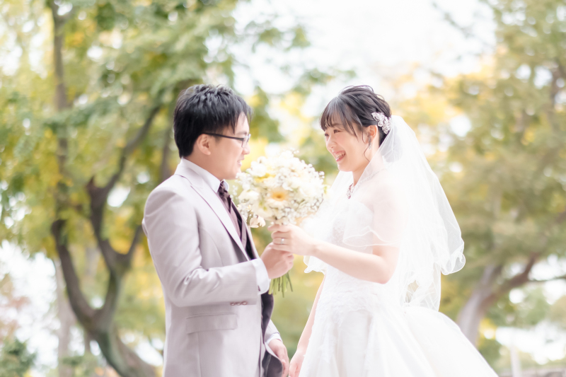 【洋装】秋限定!11月下旬∼12月中旬 紅葉と秋晴れ愉しむ館内&大阪城公園撮影プラン