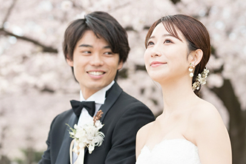 【洋装】3月26日&sim;4月4日に撮影される方限定/西の丸庭園で満開の桜に囲まれて撮影するプラン