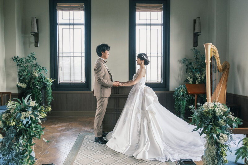 【和洋装】秋限定!11月下旬∼12月中旬 紅葉と秋晴れ愉しむ館内&大阪城公園撮影プラン