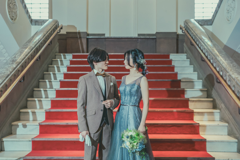12~2月撮影限定【洋装】この時期だけ土日祝日料金無料!更に新郎新婦衣装グレードアップ差額半額!MIRAIZA館内撮影プラン