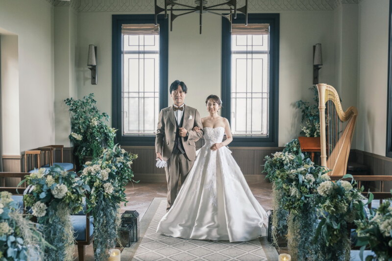 和洋装/夏季限定プラン(7～8月限定！新郎新婦衣装グレードアップ差額半額)最大4.5万円分もお得になる贅沢プラン