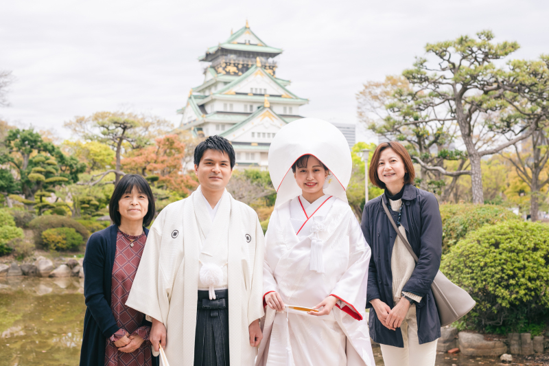 【和装】ご両家同士の新たな絆を形に残すファミリーフォトプラン