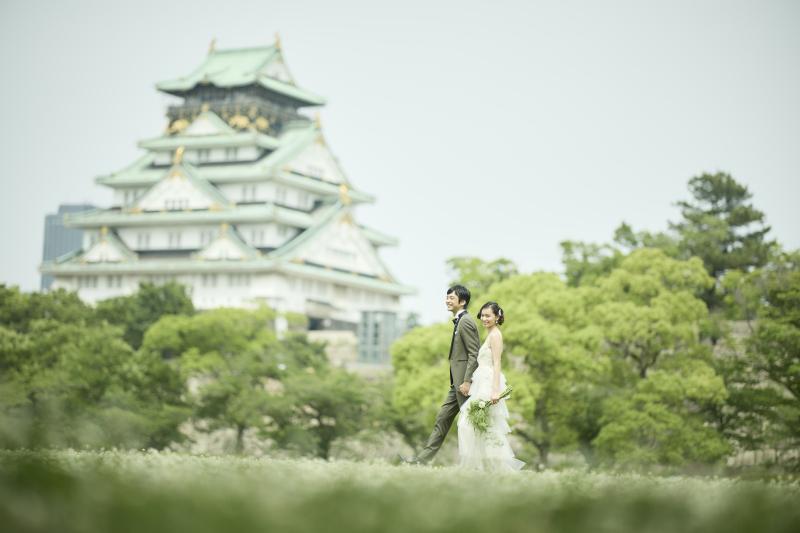 5&sim;7月に撮影される方限定【洋装】西の丸庭園で新緑に囲まれて撮影するプラン