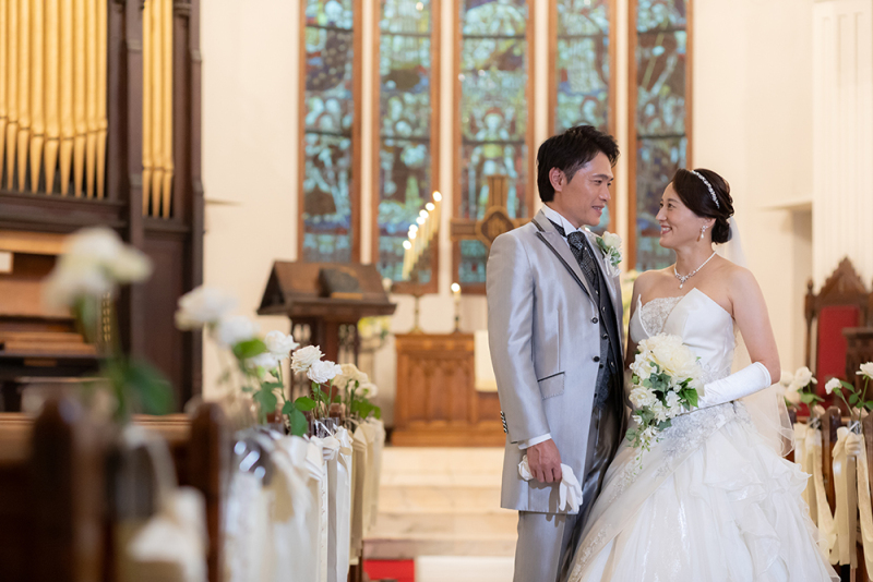 ふたりのお気に入りの教会で・・・♡