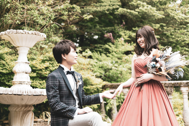 アンティークな色合い