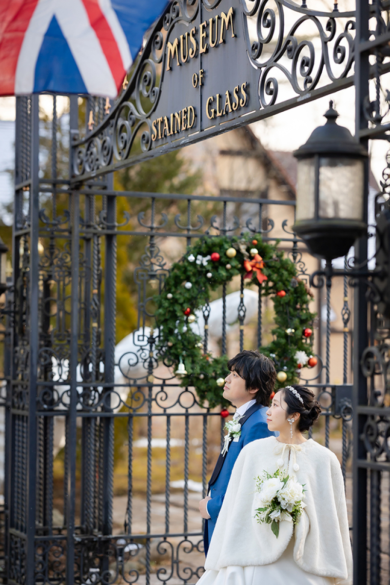 見つめる先には