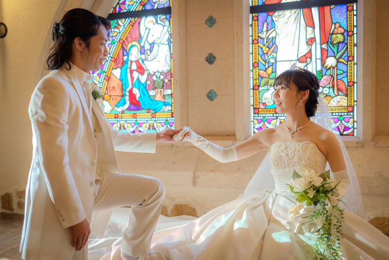 王子様のエスコートで