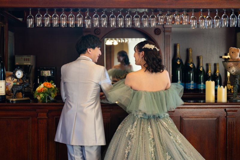 ふたりのお気に入りと一緒に