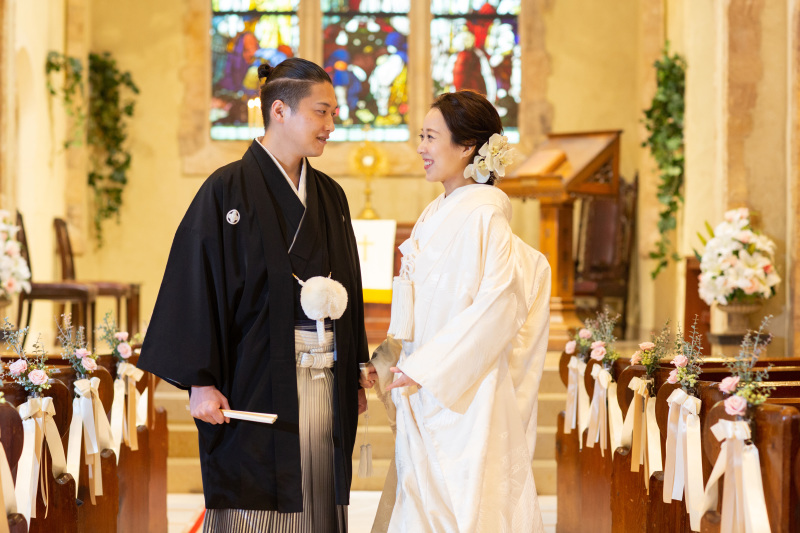 チャペル×和装