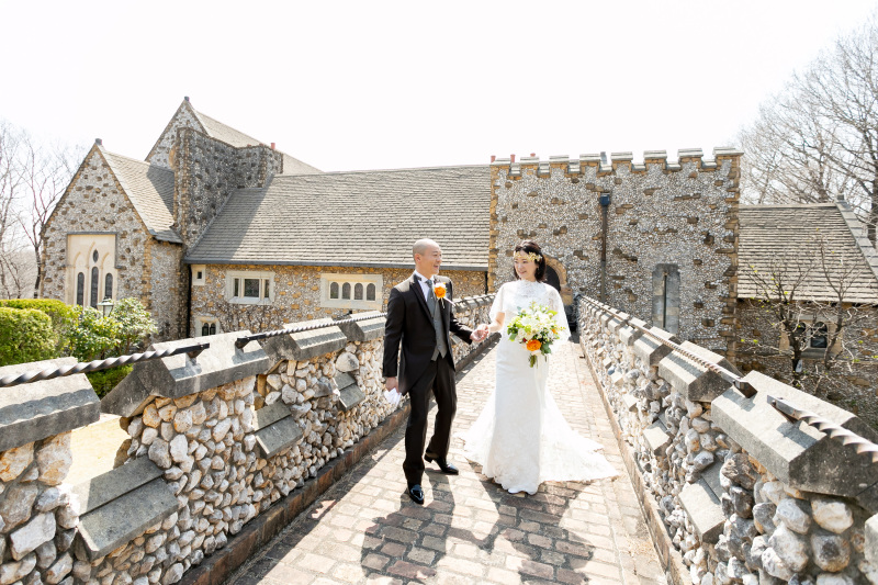 まるでお城のような…