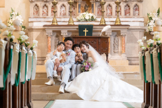 自然体で笑顔輝くフォトウェディング