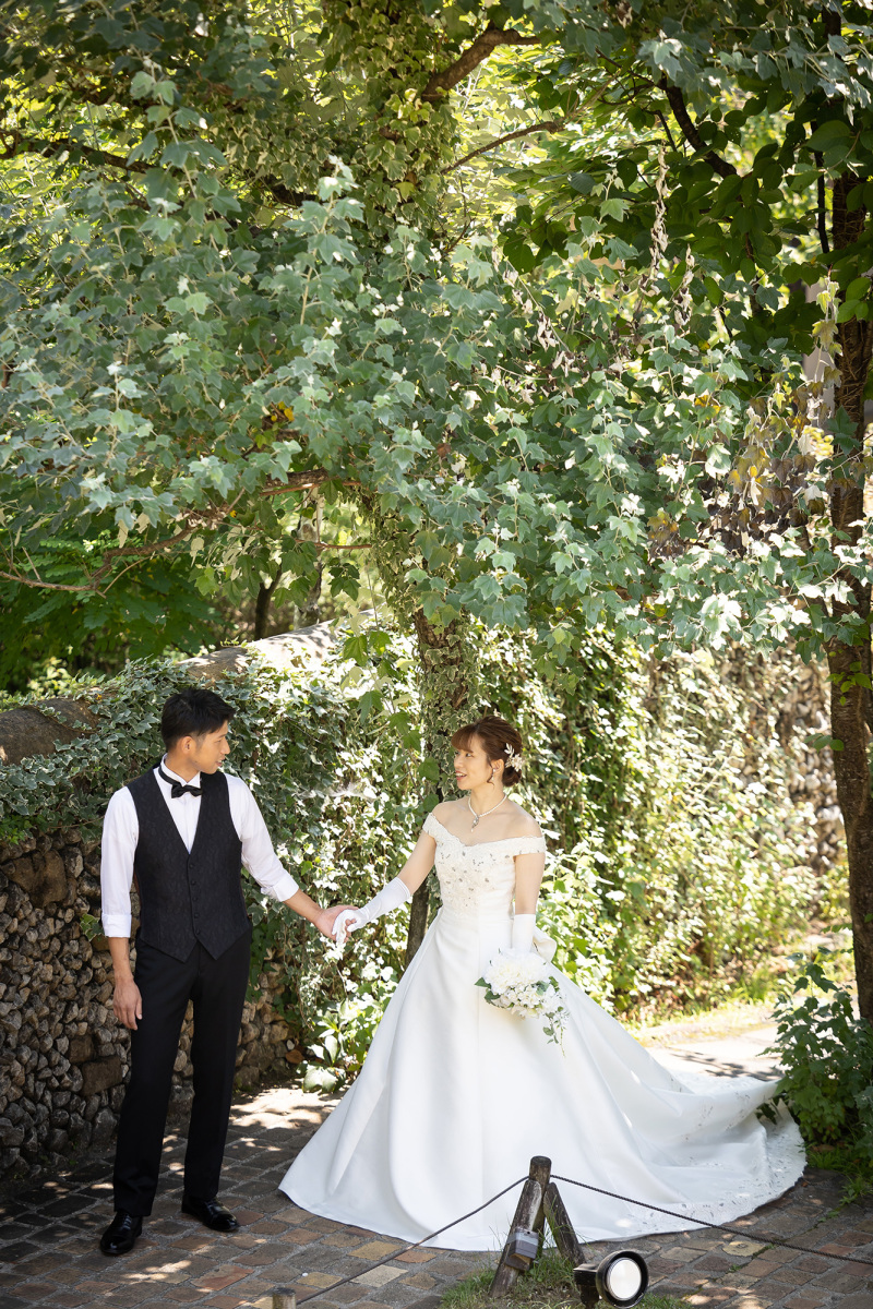 美しい新緑に包まれて