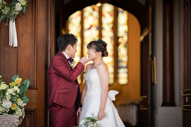 見つめる先には