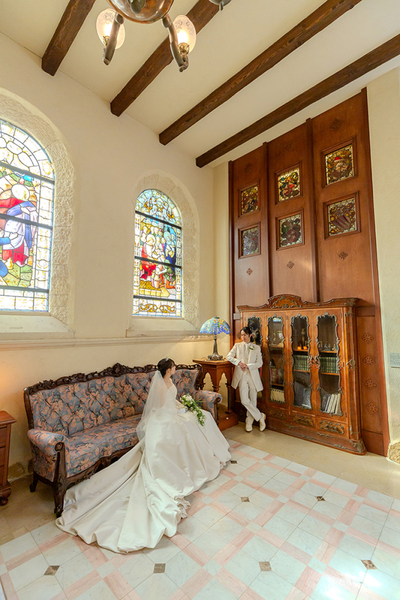 祝福の光に包まれて