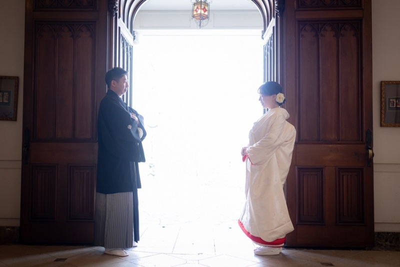 扉の前に・・・・