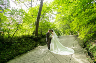 那須高原の新緑の中で･･･