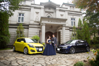 大切な車と一緒に！