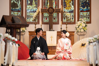 那須高原ミッシェルガーデンコート_那須高原&times;ステンドグラス&times;和装で残す伝統的な美しさ