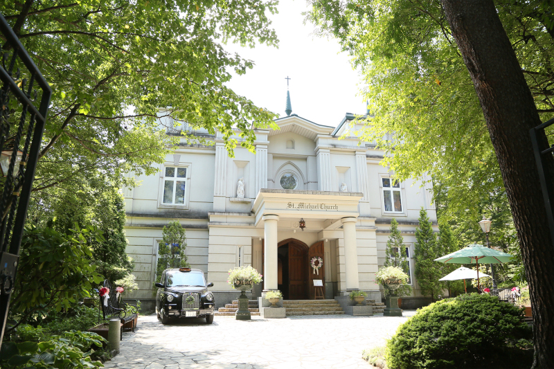 【那須高原セント・ミッシェル教会】和装フォトプラン