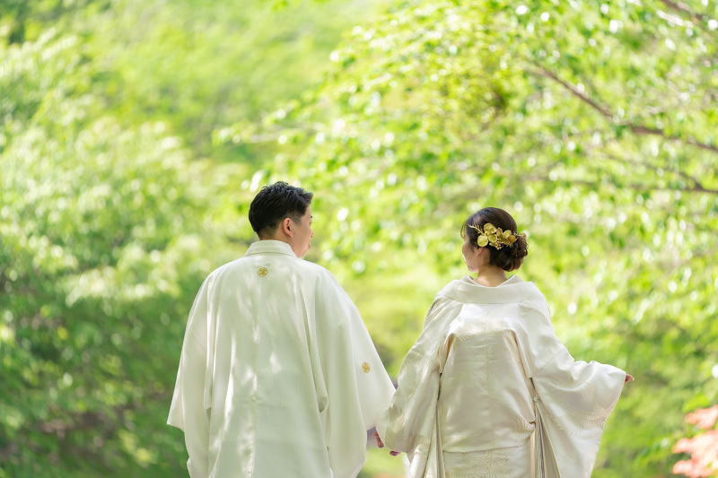 【那須ステンドグラス美術館】和装フォトプラン