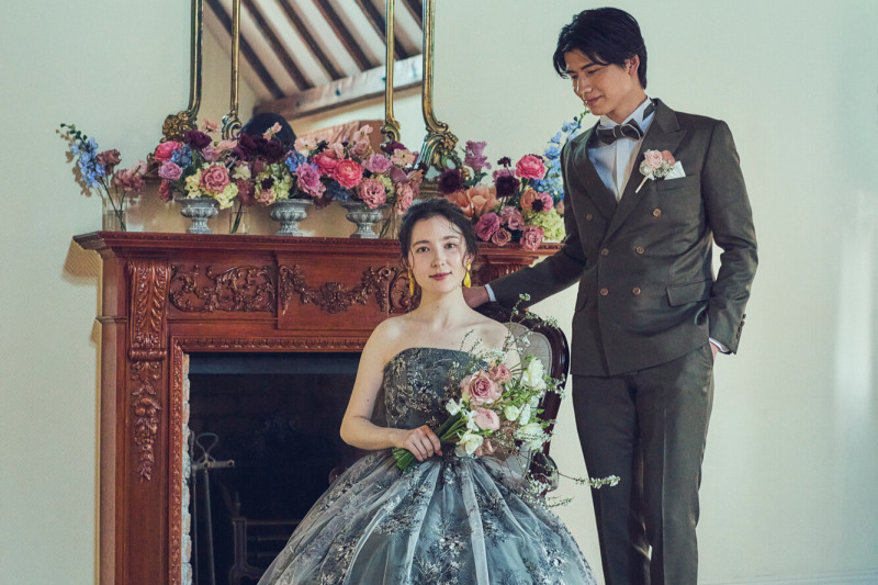 ※宿泊特典付!【1・2月撮影限定】ドレス&タキシード撮影&会食会プラン*55,000円OFF&全データ50カットプレゼント*