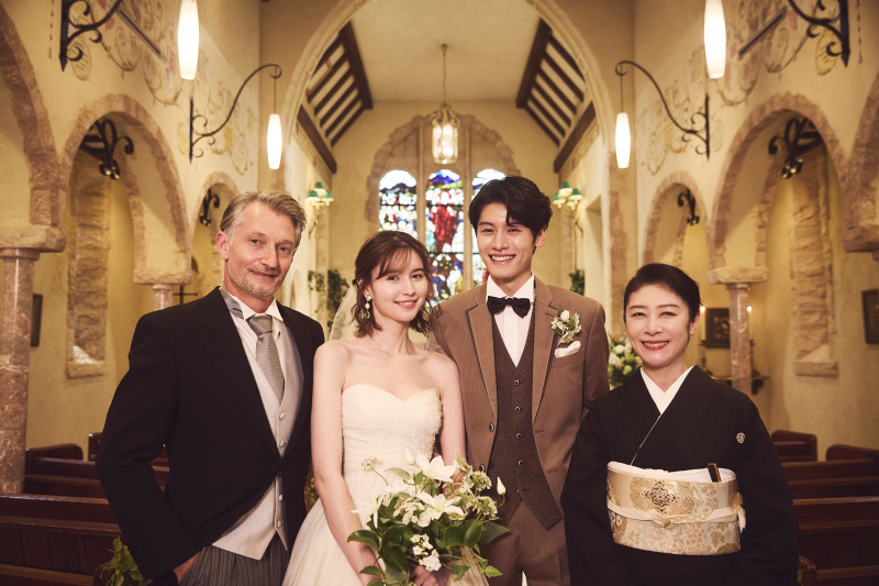 【セレモニーも食事会も叶う♪】祝福式＆会食付きファミリーフォトプラン