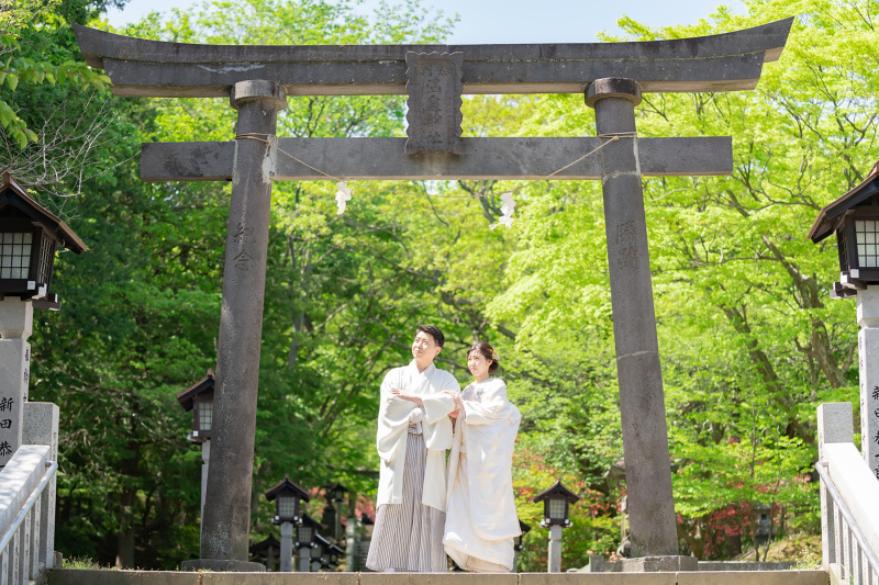 前撮り撮影に!【神社で残す】和装フォトプラン