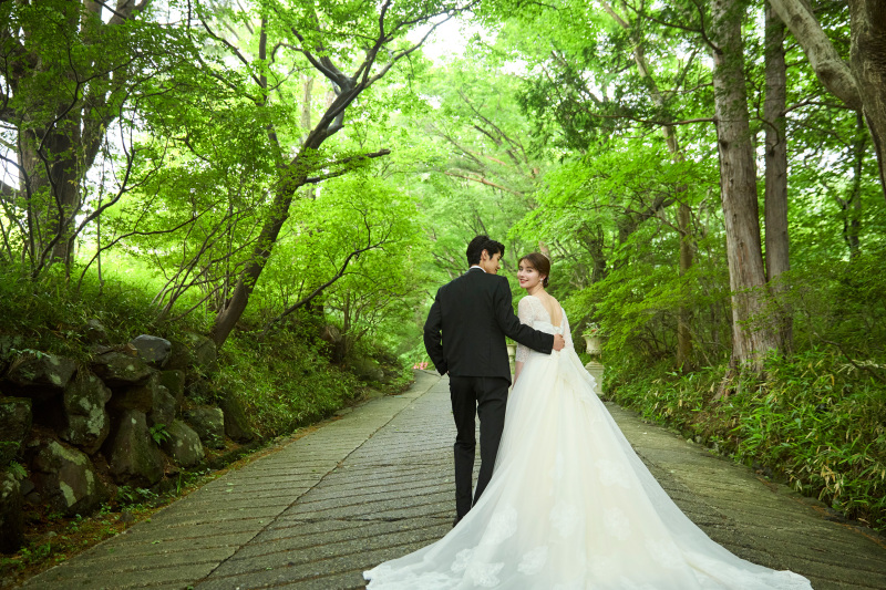 【那須高原ミッシェルガーデンコート】ドレス＆タキシードフォトプラン