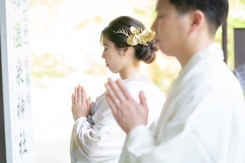 前撮り撮影に!【神社で残す】和装フォトプラン