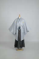 グレー/ストライプ