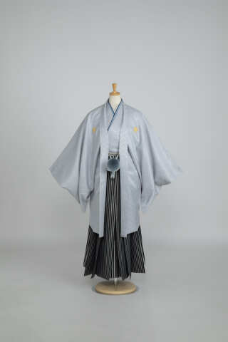 グレー/ストライプ