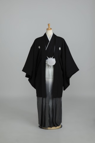 黒/グレーストライプ