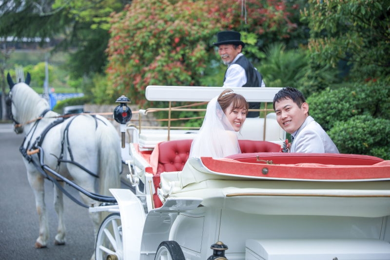 馬車で♡