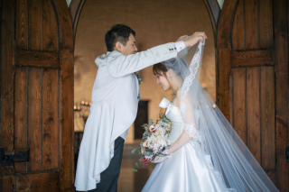 結婚式場【ザ・グリーンカーメル】で♡