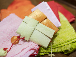 【和装】色小物へ変更（赤・黄緑・ピンク・オレンジ）