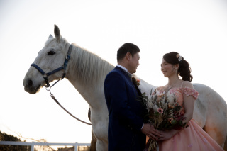 S WEDDING_お馬さんENZOの空