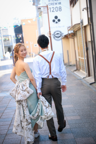 S WEDDING_街中フォト