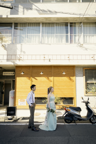 S WEDDING_街中フォト