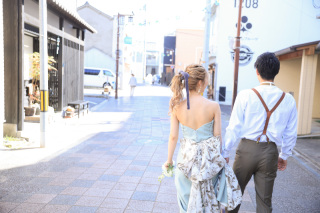 S WEDDING_街中フォト