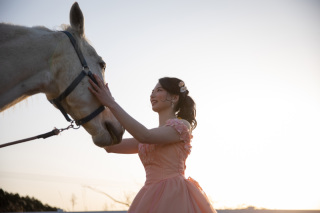 S WEDDING_お馬さんENZOの空