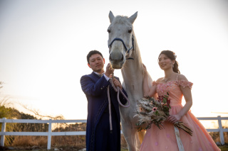 S WEDDING_お馬さんENZOの空